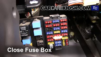 Ubicaci n De Caja De Fusibles Interior En Hyundai Atos Prime 2004 2008 